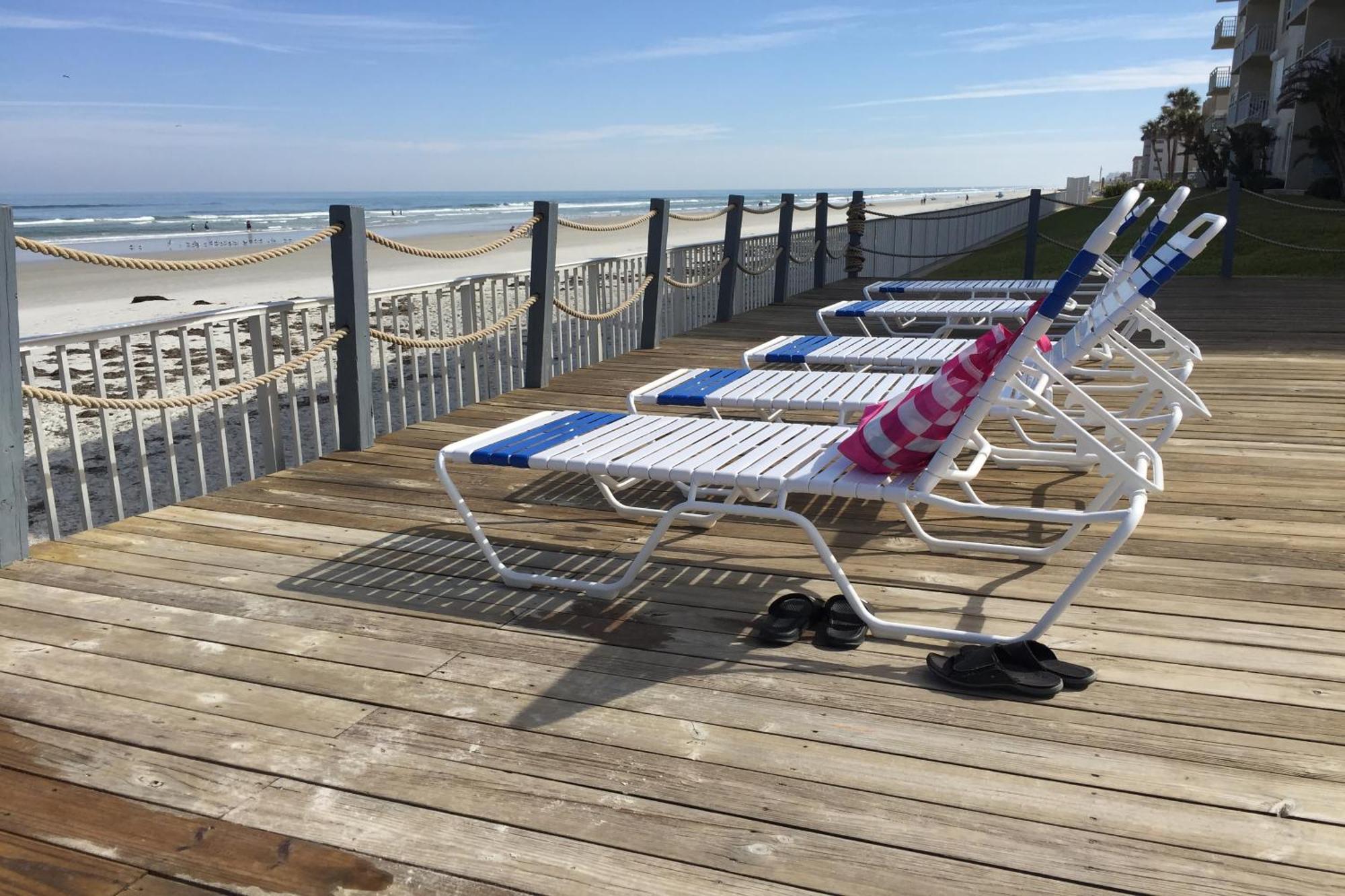 Top Floor Ocean And Pool Views Located On No-Drive Beach With 2 Complex Pools New Smyrna Beach Exteriér fotografie