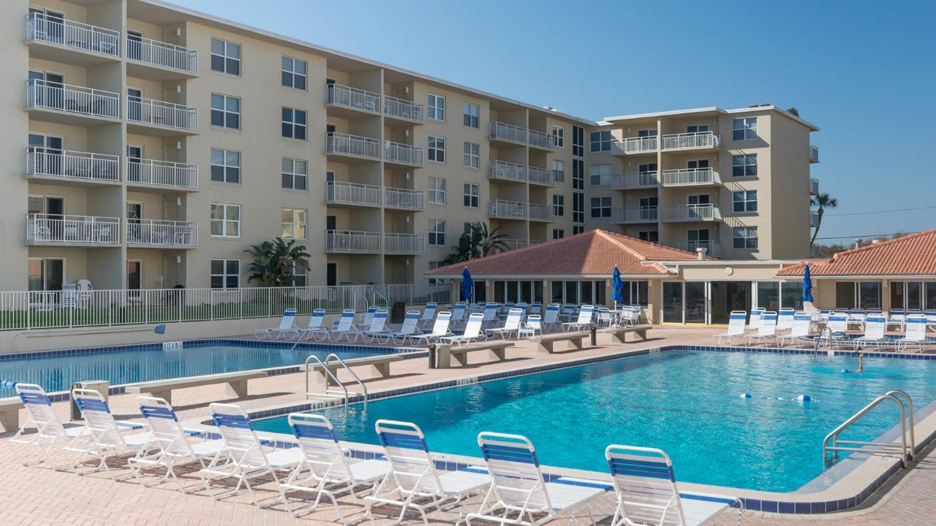 Top Floor Ocean And Pool Views Located On No-Drive Beach With 2 Complex Pools New Smyrna Beach Exteriér fotografie